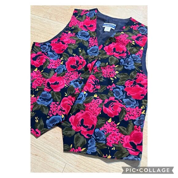 Pendleton Floral Vest - Picture 3 of 5